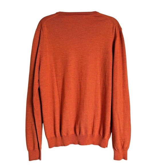 Brooks Brothers Sz L Silk Wool Blend Sweater Preppy Business Classic - Picture 9 of 11